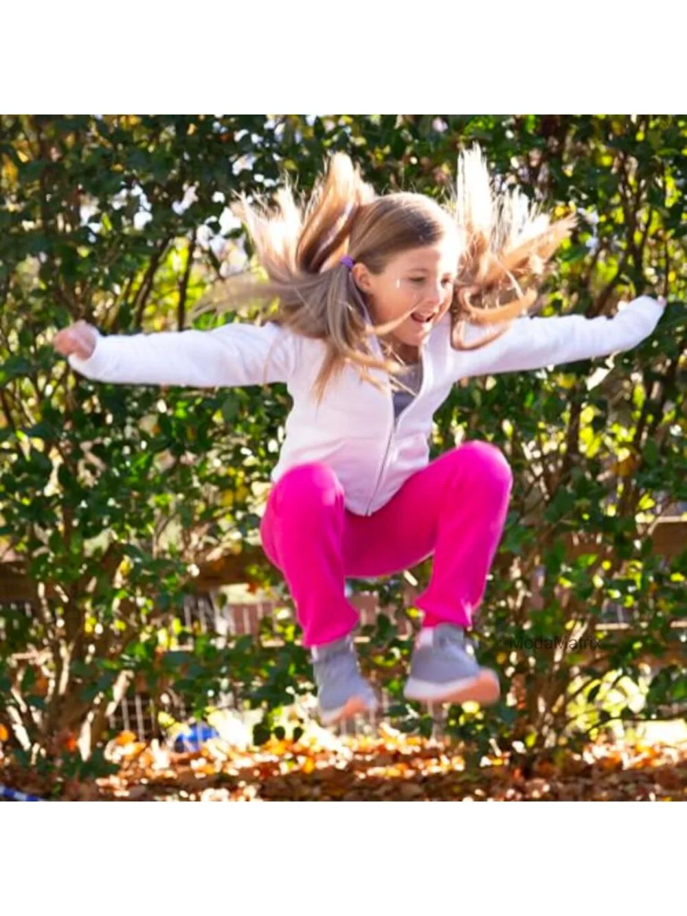Girls EcoSmart Jogger Pants, Cotton Blend Fleece, Cuffed, Tagless, Big Girls